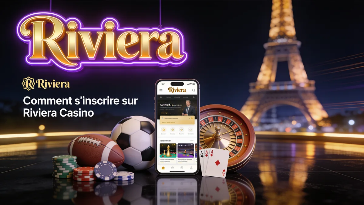 Comment s'inscrire sur Riviera Casino — riviera casino en France